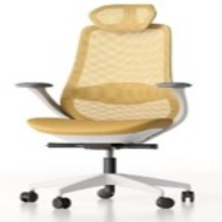 GFury Gaming Chair KW-M3021 (Yellow & White)