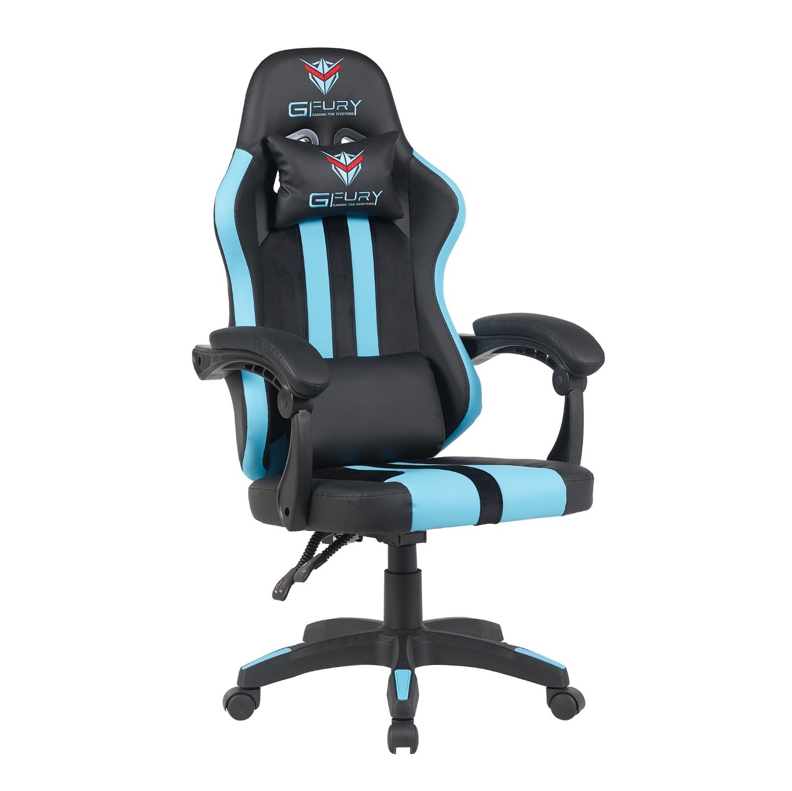 GFury Gaming Chair KW-G8193 (Black & Blue) - Image 3