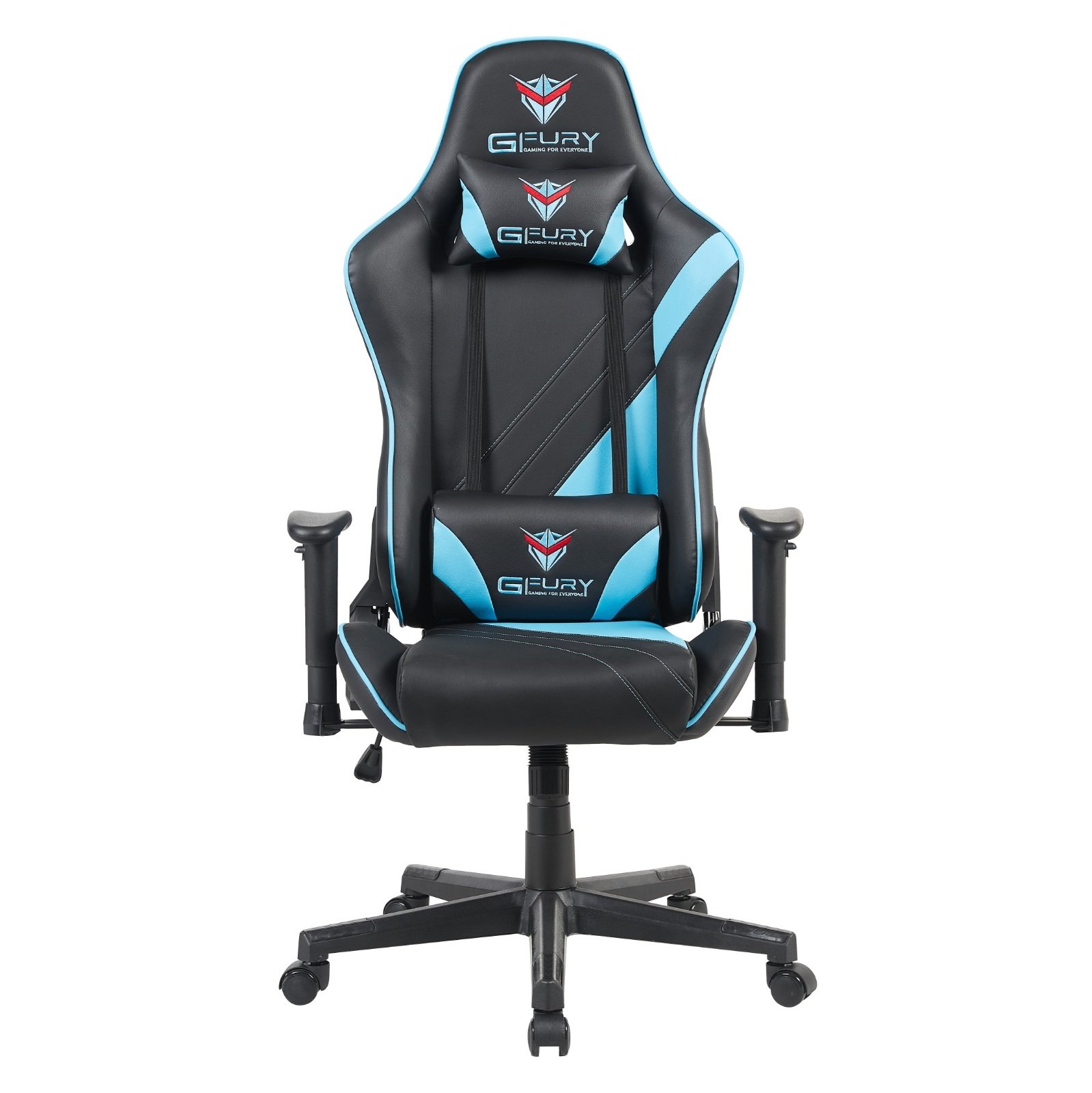 GFury Gaming Chair KW-G6287 (Black & Blue) - Image 2