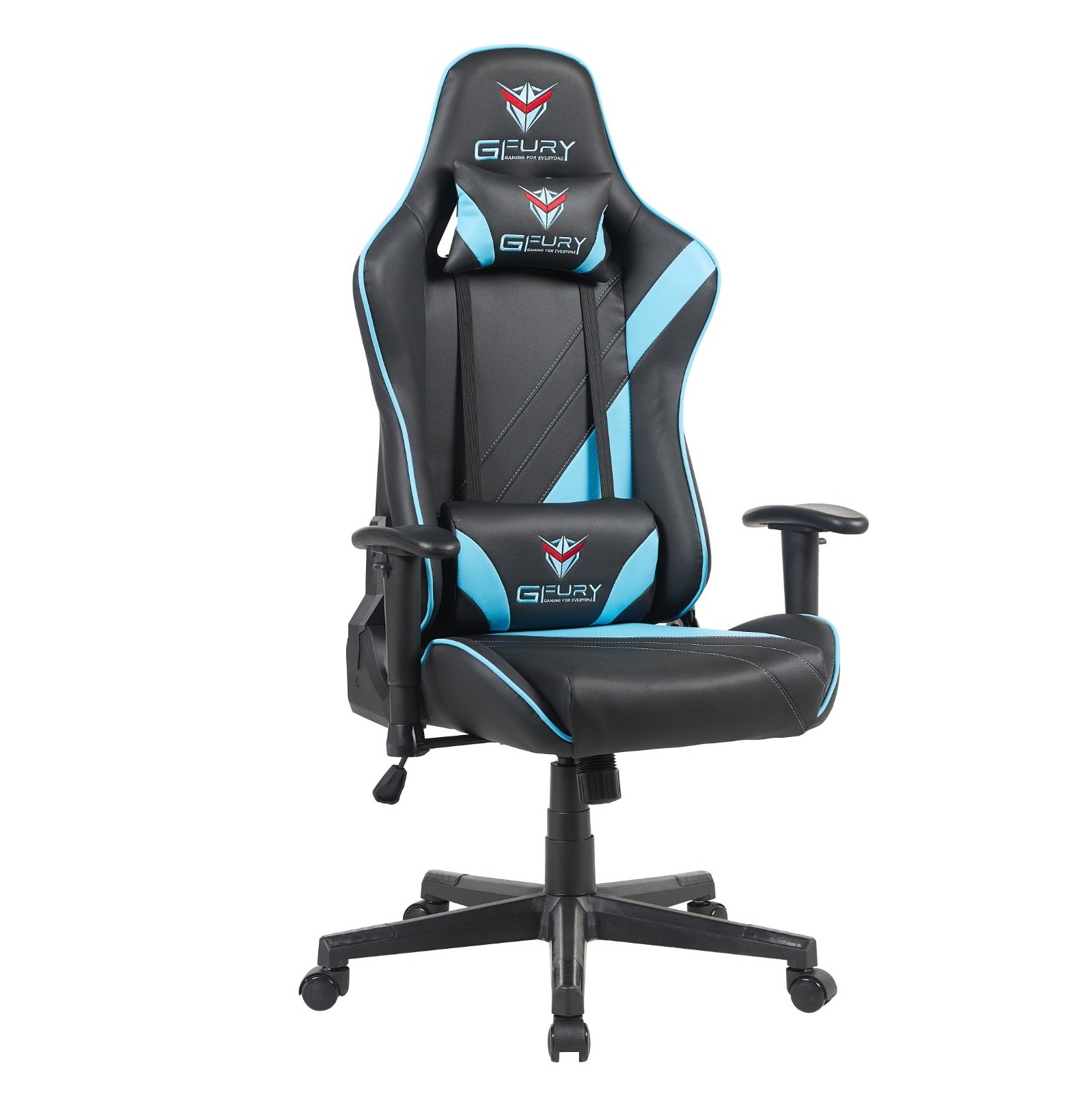 GFury Gaming Chair KW-G6287 (Black & Blue) - Image 6