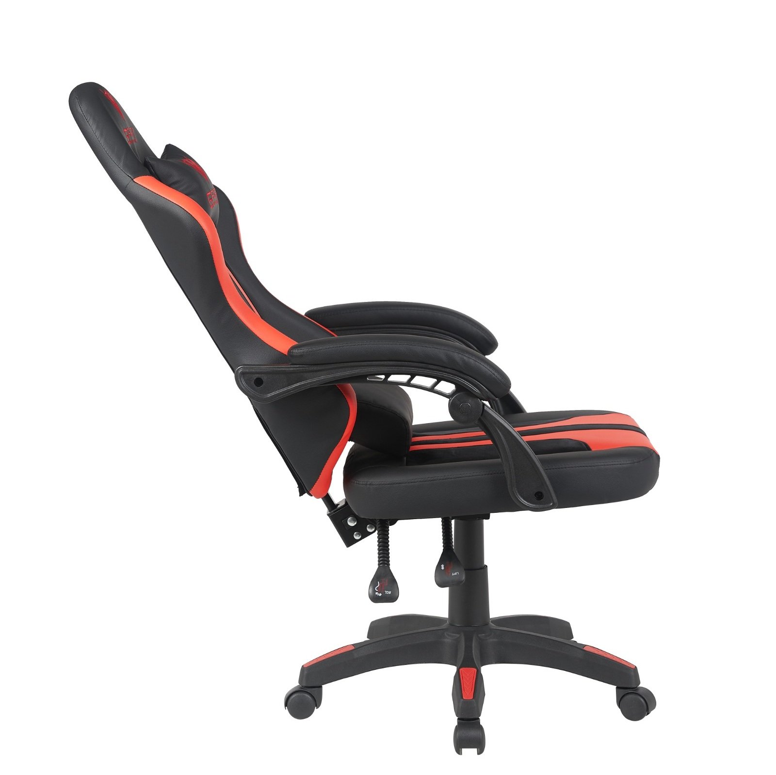 GFury Gaming Chair KW-G8193 (Black & Red) - Image 3