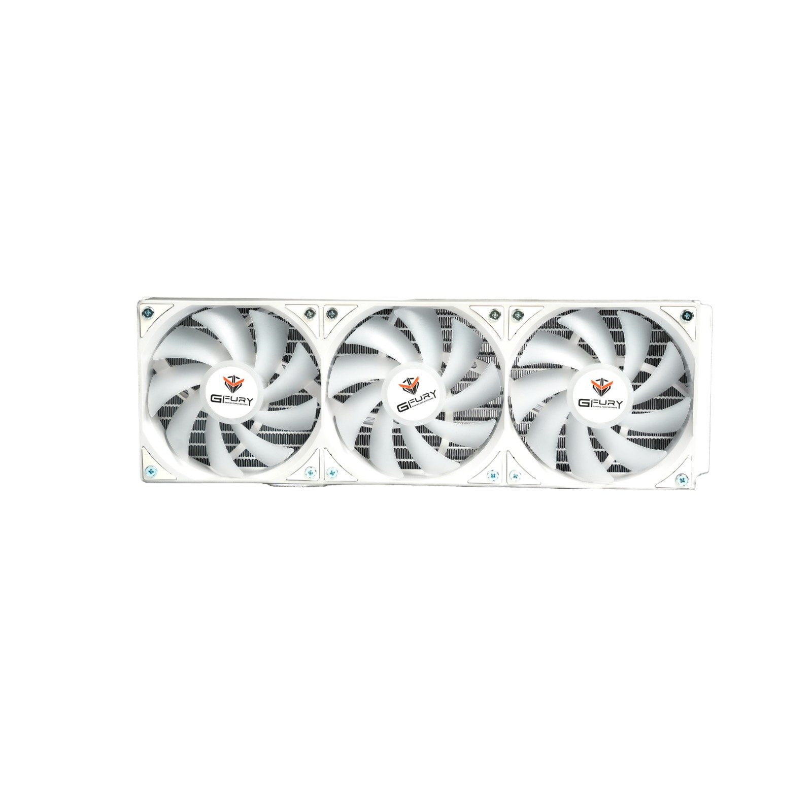 GFury GF-360 White HURRICAN Gaming PC Cooler - Image 2